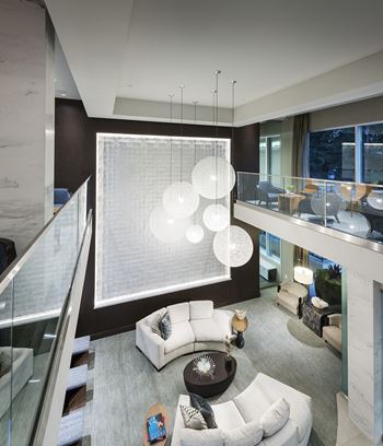 Fully-equipped two-story residents’ clubhouse